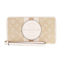 Coach COACH Round Bi-fold Long Wallet C9073 Women's