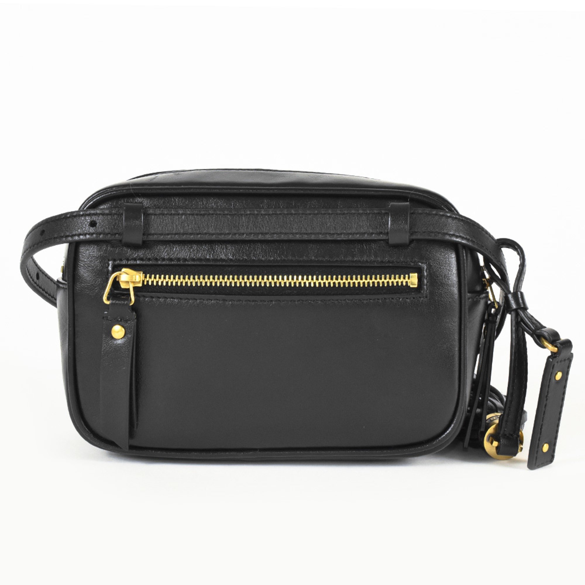 Saint Laurent Lou Belt Bag Waist Leather 534817 Black