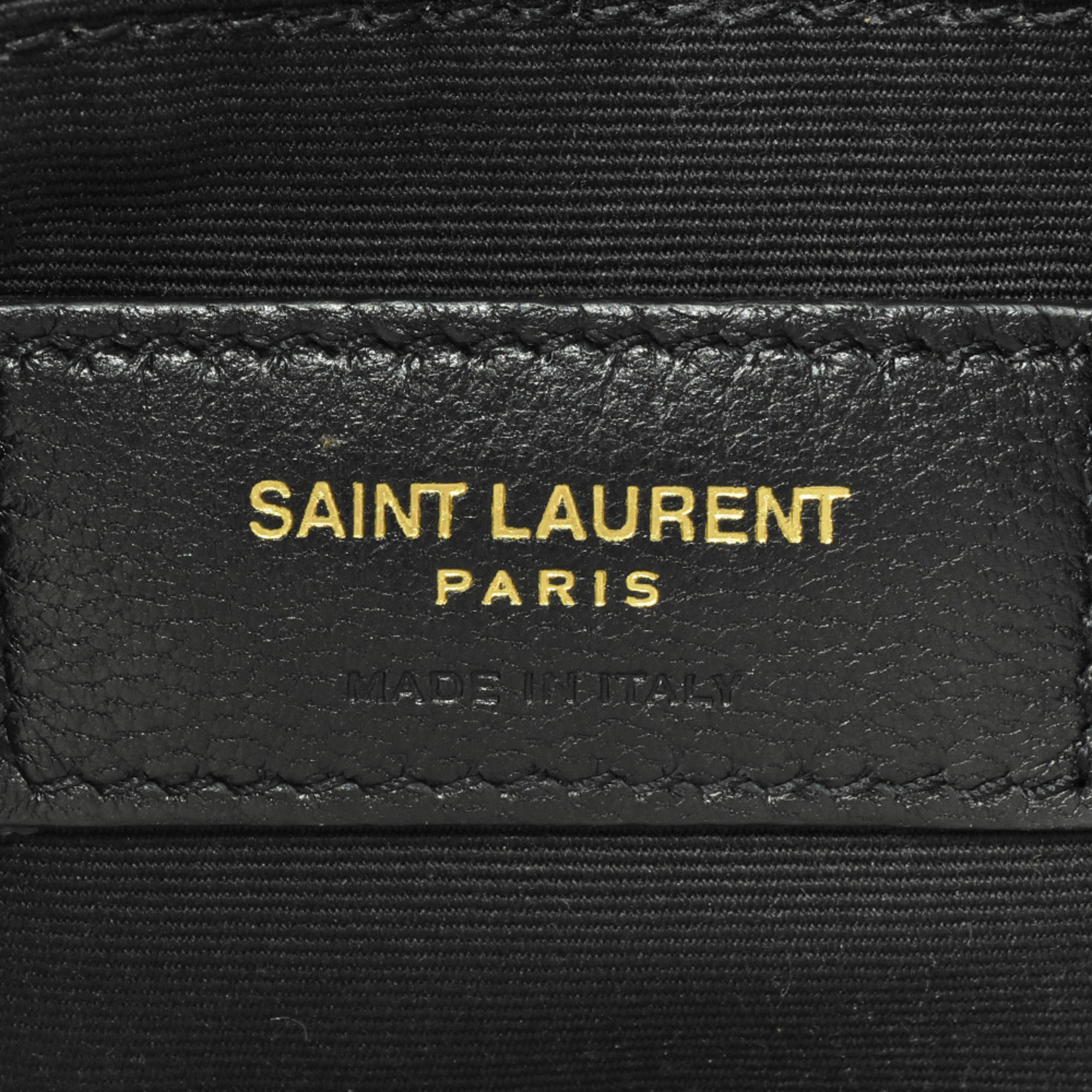 Saint Laurent Lou Belt Bag Waist Leather 534817 Black