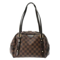 LOUIS VUITTON Damier Rivington PM Brown N41157 Women's Canvas Handbag