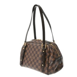 LOUIS VUITTON Damier Rivington PM Brown N41157 Women's Canvas Handbag