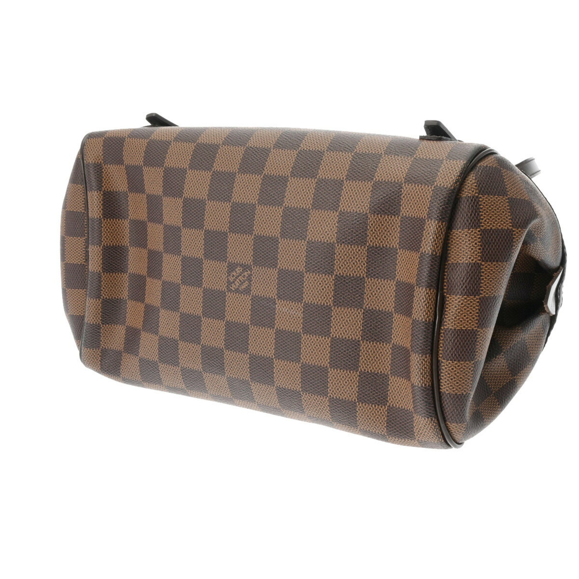 LOUIS VUITTON Damier Rivington PM Brown N41157 Women's Canvas Handbag