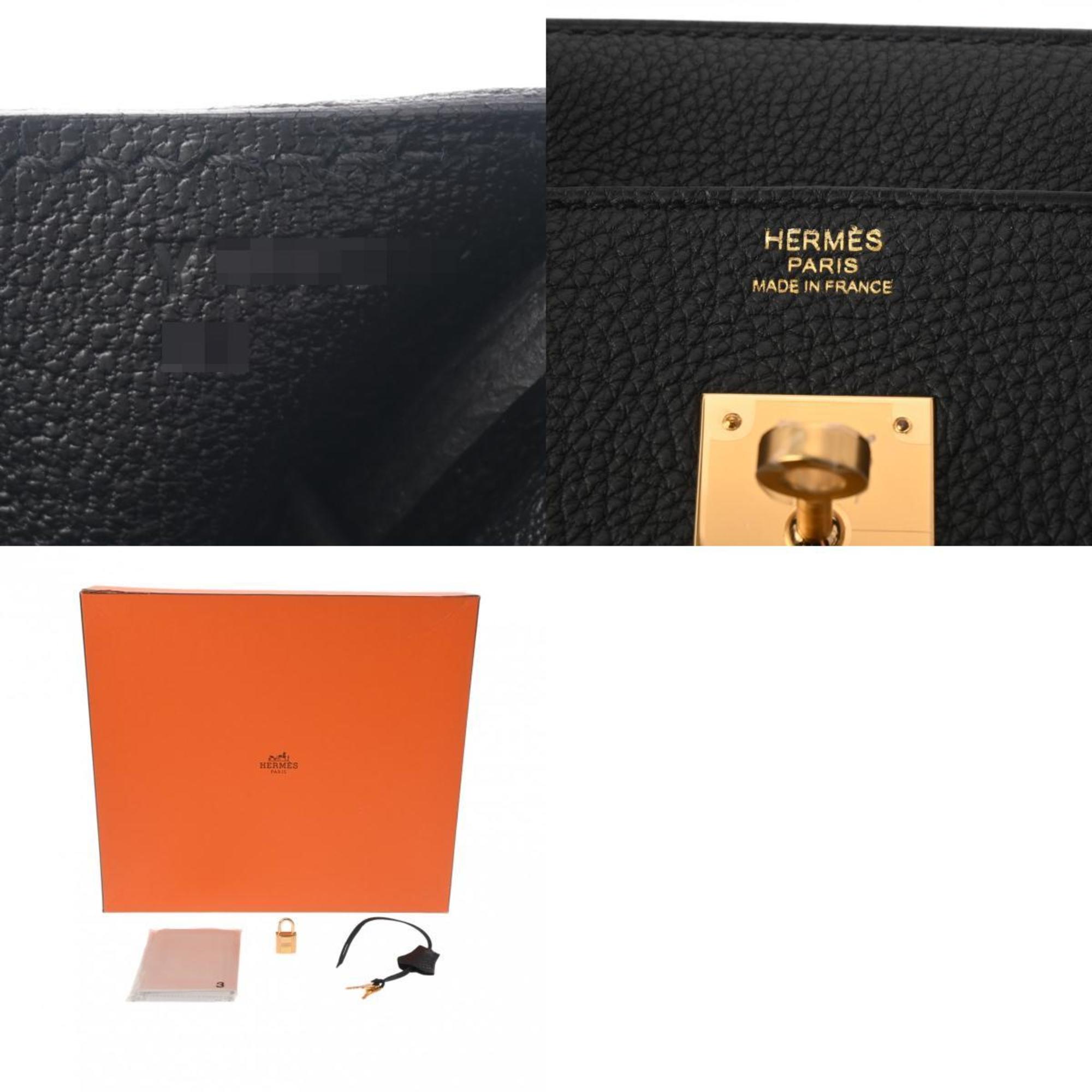 HERMES Hermes Birkin 30 Black Y Stamp (around 2020) Women's Togo Handbag