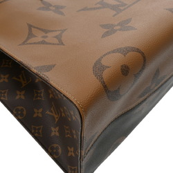 LOUIS VUITTON Louis Vuitton Monogram Giant On the Go GM Tote Brown M44576 Unisex Canvas Handbag