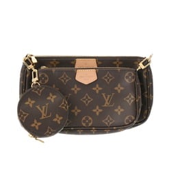 LOUIS VUITTON Louis Vuitton Monogram Multi Pochette Accessoires Khaki M44813 Women's Canvas Shoulder Bag