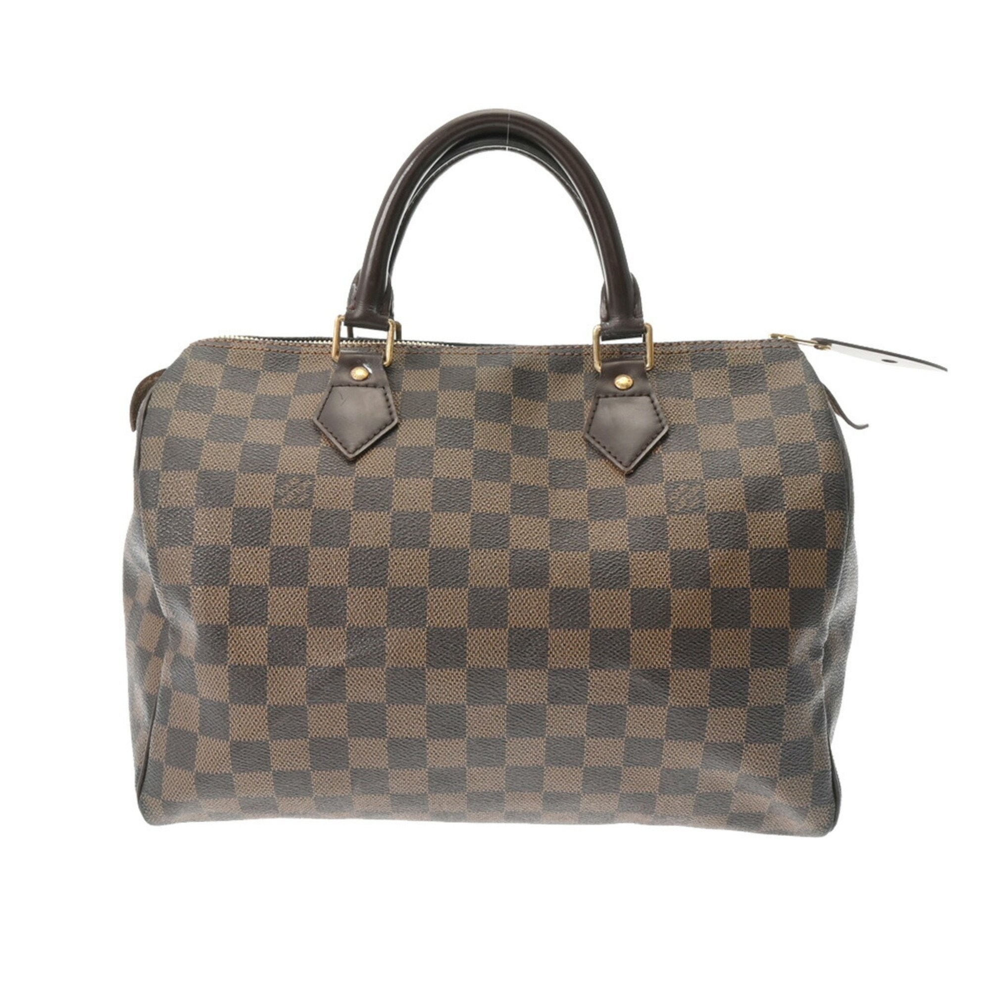 LOUIS VUITTON Damier Speedy 30 Brown N41531 Unisex Canvas Handbag