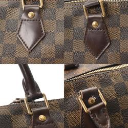 LOUIS VUITTON Damier Speedy 30 Brown N41531 Unisex Canvas Handbag