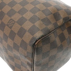 LOUIS VUITTON Damier Speedy 30 Brown N41531 Unisex Canvas Handbag