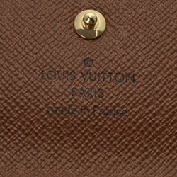 LOUIS VUITTON Louis Vuitton Monogram 4-Key Case Brown M62631 Unisex Canvas Key