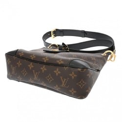 LOUIS VUITTON Louis Vuitton Monogram Odeon NM PM Brown/Noir M45353 Women's Canvas Shoulder Bag