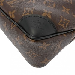 LOUIS VUITTON Louis Vuitton Monogram Odeon NM PM Brown/Noir M45353 Women's Canvas Shoulder Bag