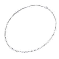 TIFFANY & Co. Tiffany Victoria Graduated Necklace Unisex Pt950 Platinum