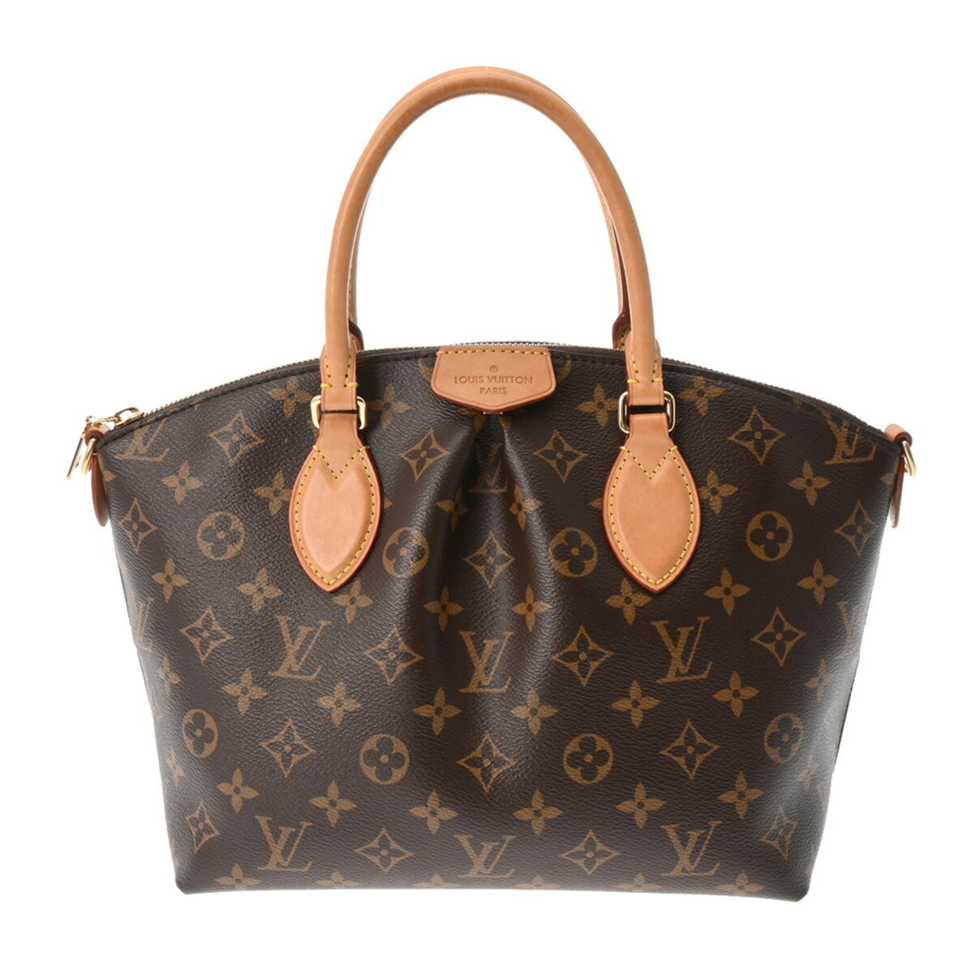 LOUIS VUITTON Louis Vuitton Monogram Boetie NM PM Brown M45986 Women's Canvas Handbag