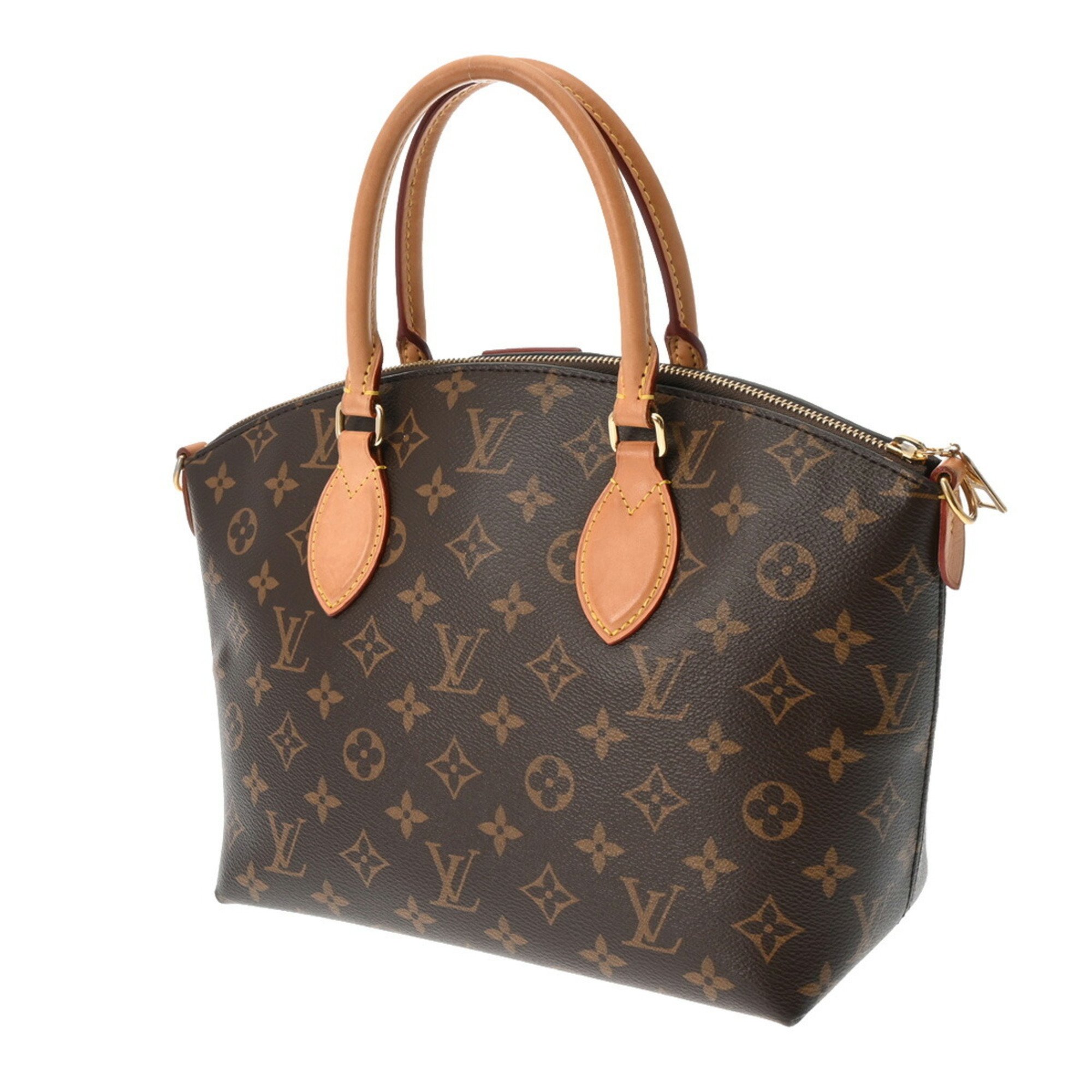 LOUIS VUITTON Louis Vuitton Monogram Boetie NM PM Brown M45986 Women's Canvas Handbag