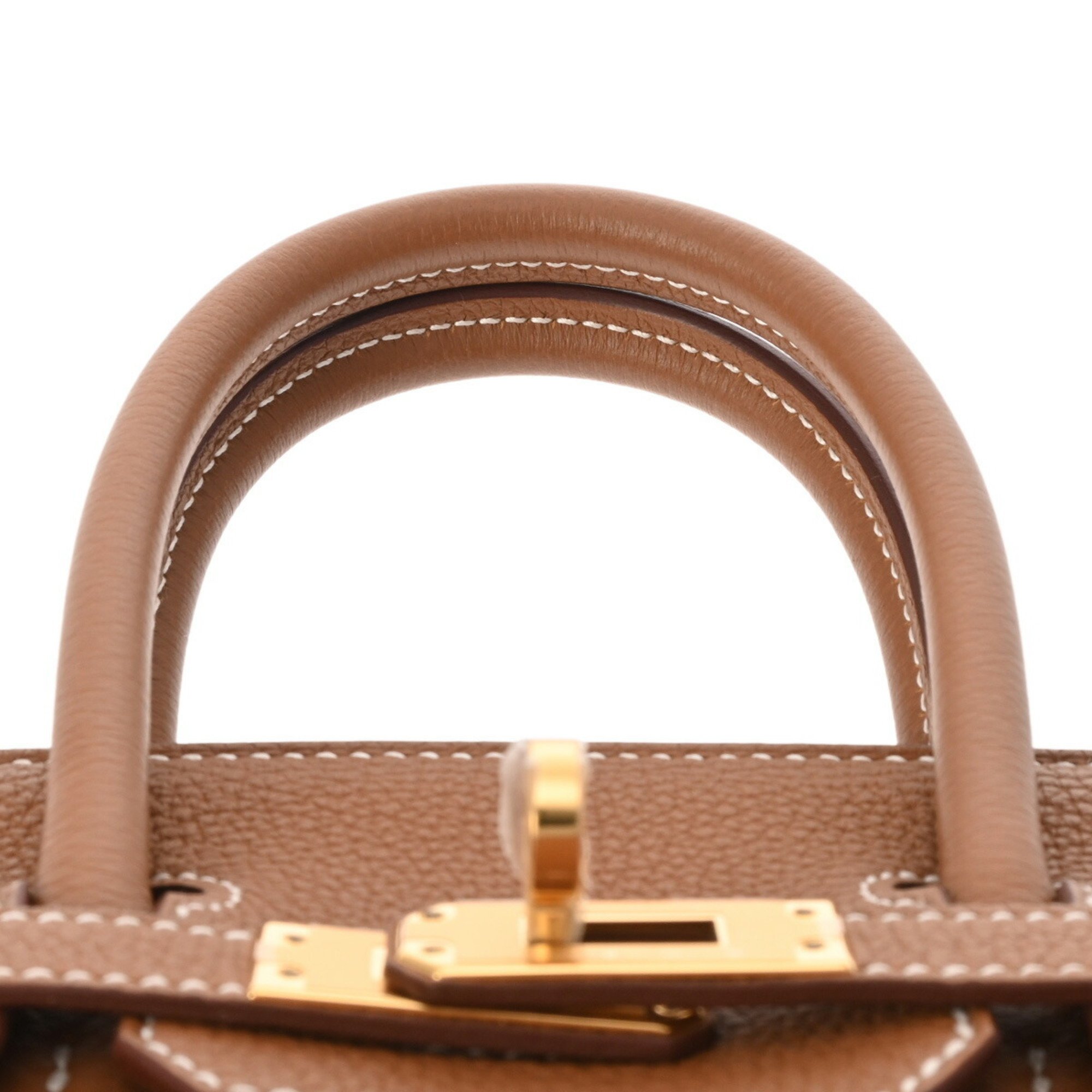 HERMES Hermes Birkin 25 Gold B Stamp (Around 2023) Women's Togo Handbag