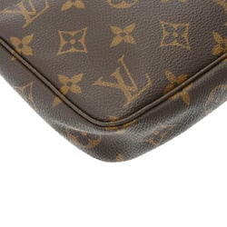 LOUIS VUITTON Louis Vuitton Monogram Pochette Accessoires Brown M51980 Women's Canvas Pouch