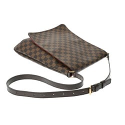 LOUIS VUITTON Damier Musette Brown N51302 Women's Canvas Shoulder Bag