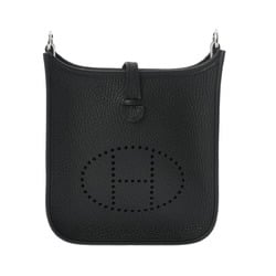 HERMES Evelyn TPM Black B Stamp (Around 2023) Women's Taurillon Clemence Shoulder Bag