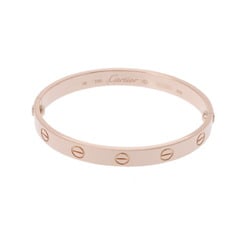 CARTIER Love Bracelet #16 Women's K18 Pink Gold