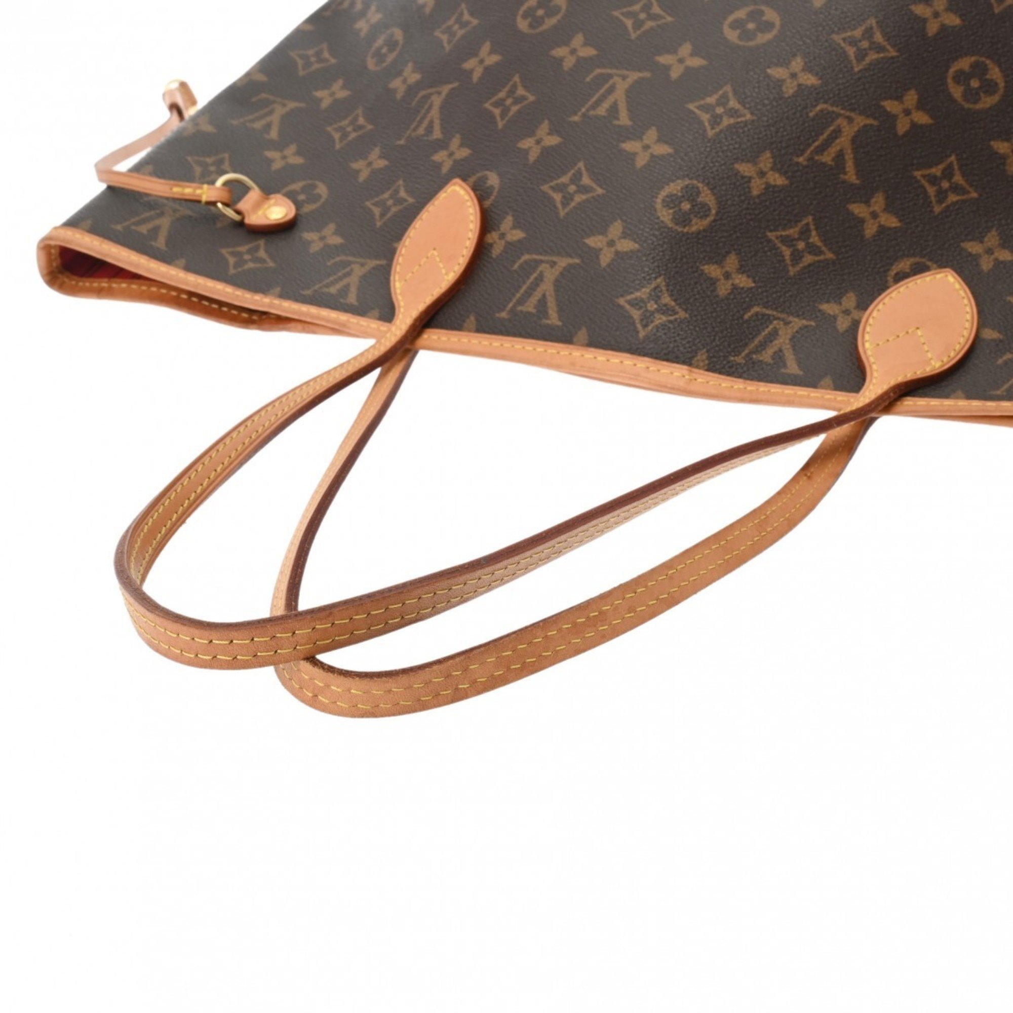 LOUIS VUITTON Louis Vuitton Monogram Neverfull MM Cerise M41177 Women's Canvas Tote Bag