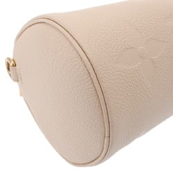 LOUIS VUITTON Louis Vuitton Monogram Empreinte Papillon BB Ivory M45980 Women's Handbag