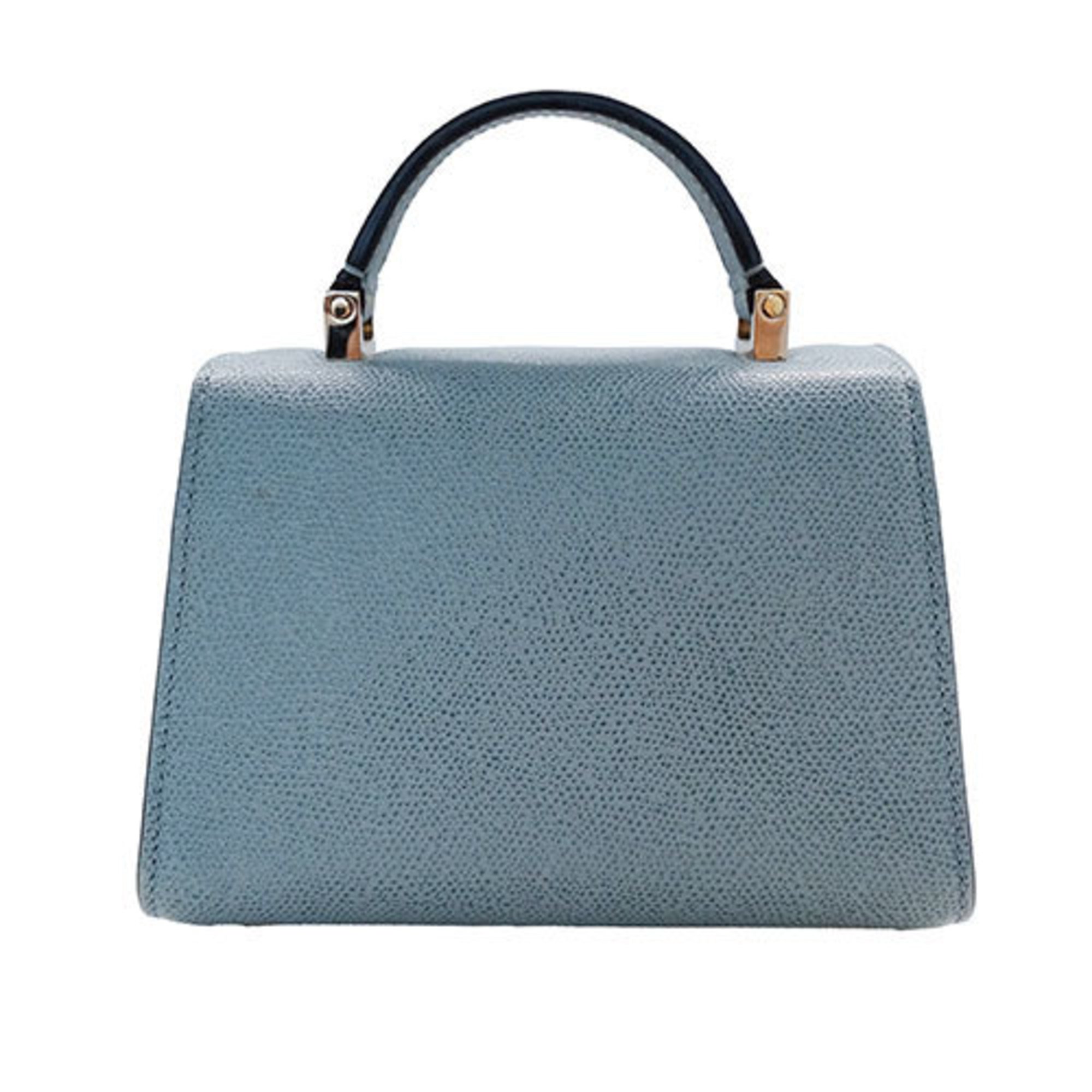 Valextra Bags Women's Handbags Shoulder 2way Soft Calfskin Micro Iside Powder Blue