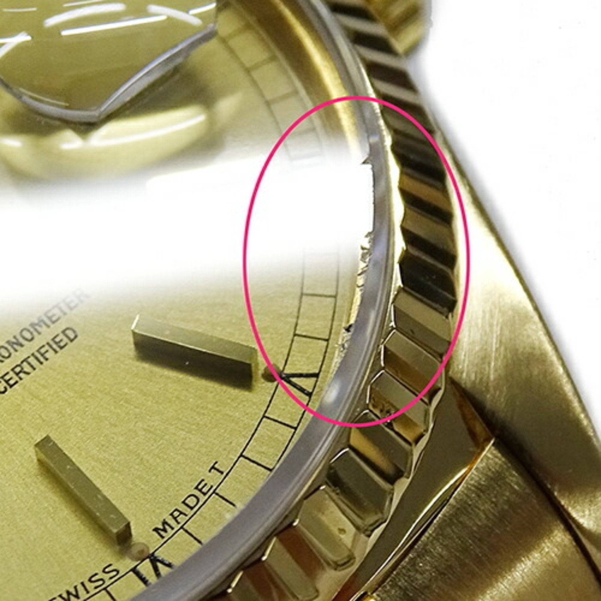 Rolex ROLEX Day-Date 18038 9 Watch Men's Automatic AT 750YG 18K Solid Gold Overhauled and Polished