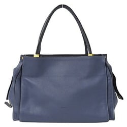 Chloé Chloe Women's Tote Bag Leather Dolly Blue