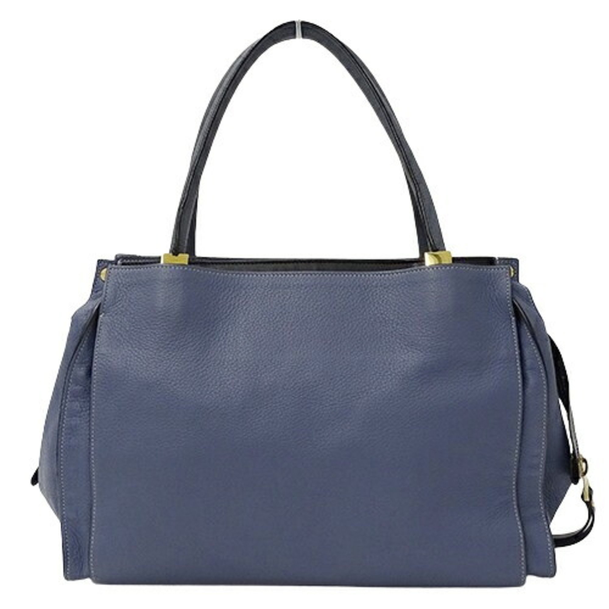 Chloé Chloe Women's Tote Bag Leather Dolly Blue