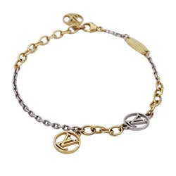 Louis Vuitton LOUIS VUITTON Bracelet for Women Mania Gold Silver M68077