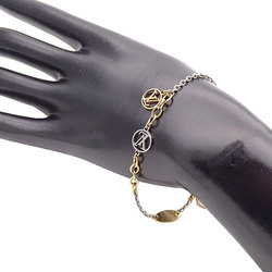 Louis Vuitton LOUIS VUITTON Bracelet for Women Mania Gold Silver M68077