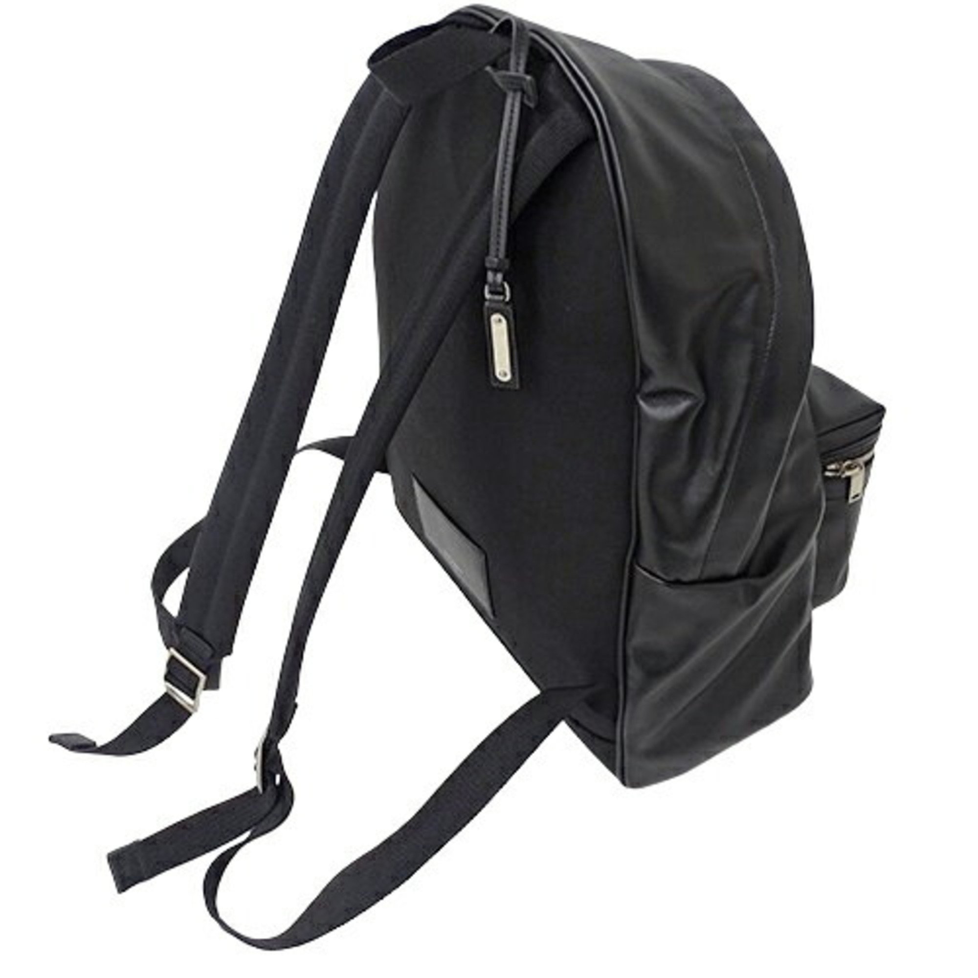 Saint Laurent SAINT LAURENT Bag Men's Backpack Leather City Black 534967