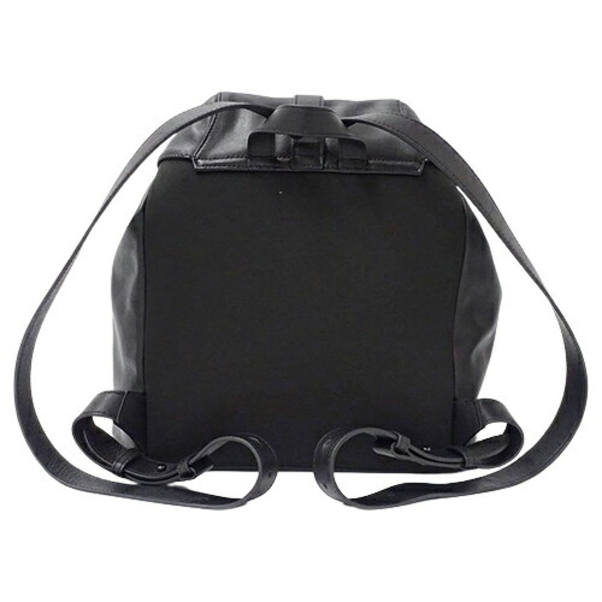 Furla bag, women's backpack, Flow L, leather, black