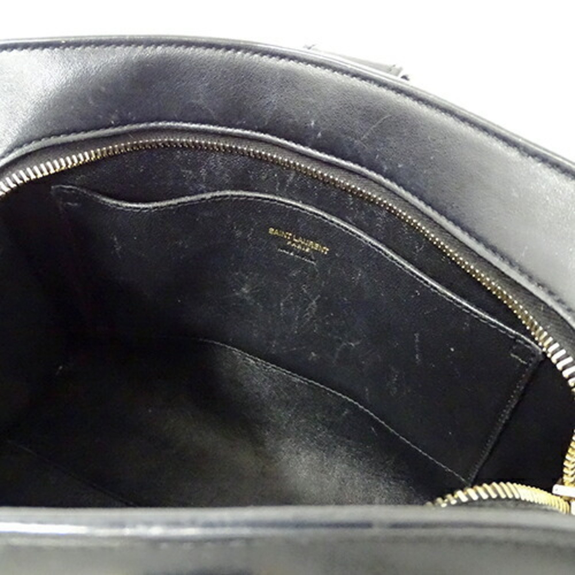 Saint Laurent SAINT LAURENT Bag Women's Handbag Shoulder 2way Leather Baby Cabas Black 568853