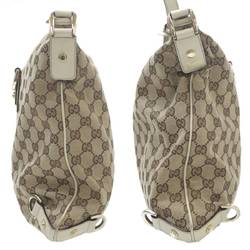 GUCCI Gucci Shoulder Bag GG Canvas Brown 131326