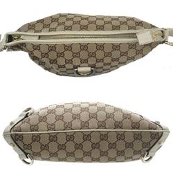 GUCCI Gucci Shoulder Bag GG Canvas Brown 131326