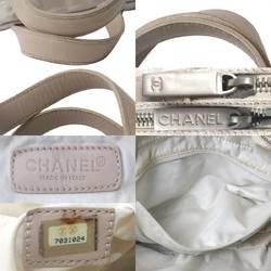 CHANEL Chanel Boston Bag New Travel Beige 7031024 Nylon C Rank