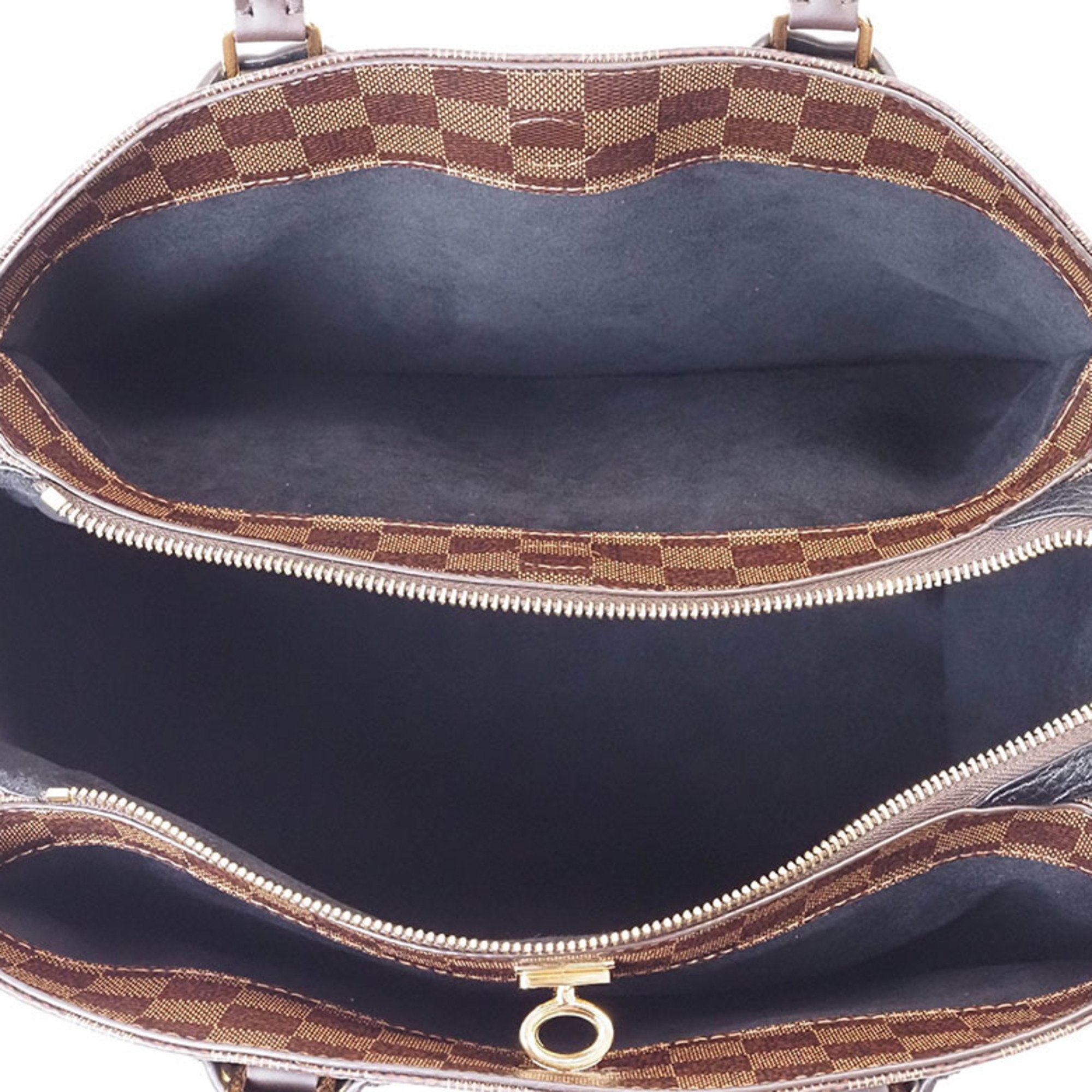 Louis Vuitton Normandy Handbag Damier Ebene N41487 Women's Canvas LOUIS VUITTON