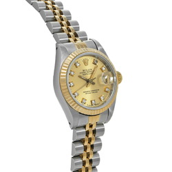 ROLEX Rolex Datejust 10P Diamond 69173G Ladies Watch Automatic