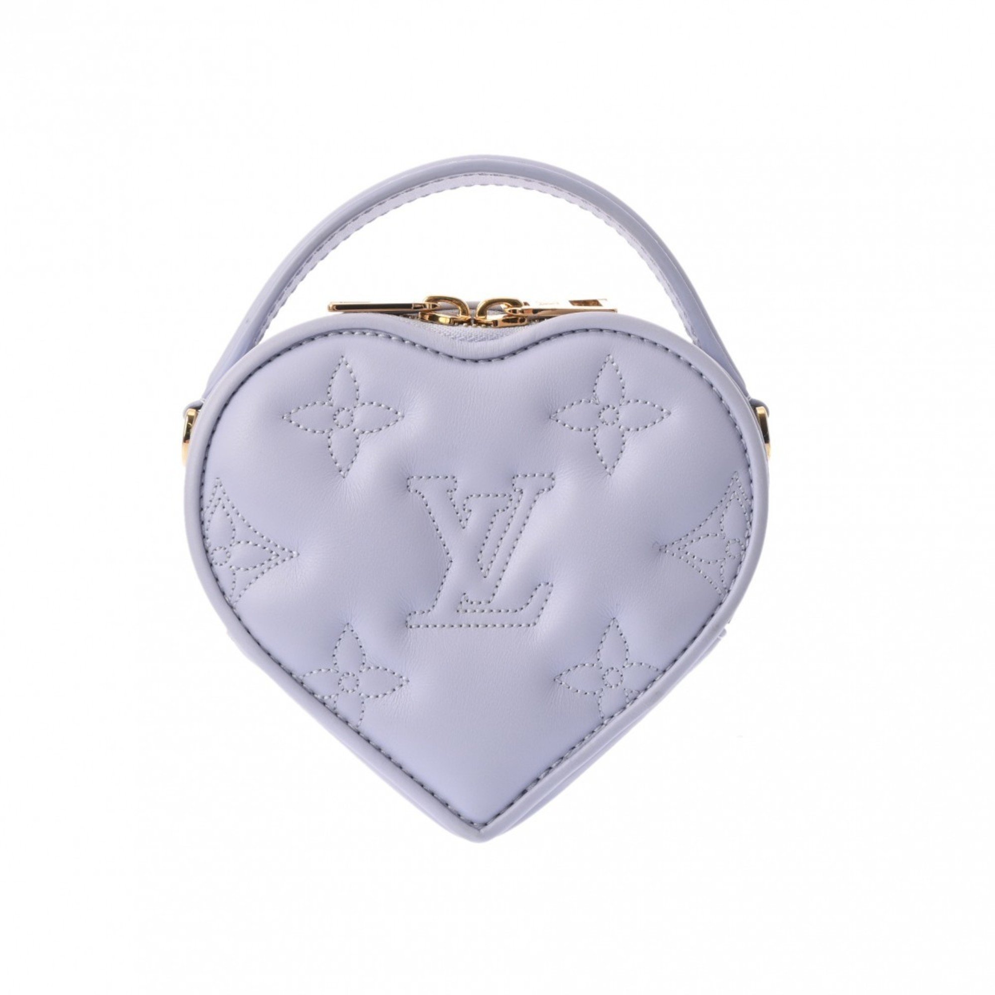 LOUIS VUITTON Louis Vuitton Monogram Pop My Heart Pouch Light Purple M82041 Women's Shoulder Bag