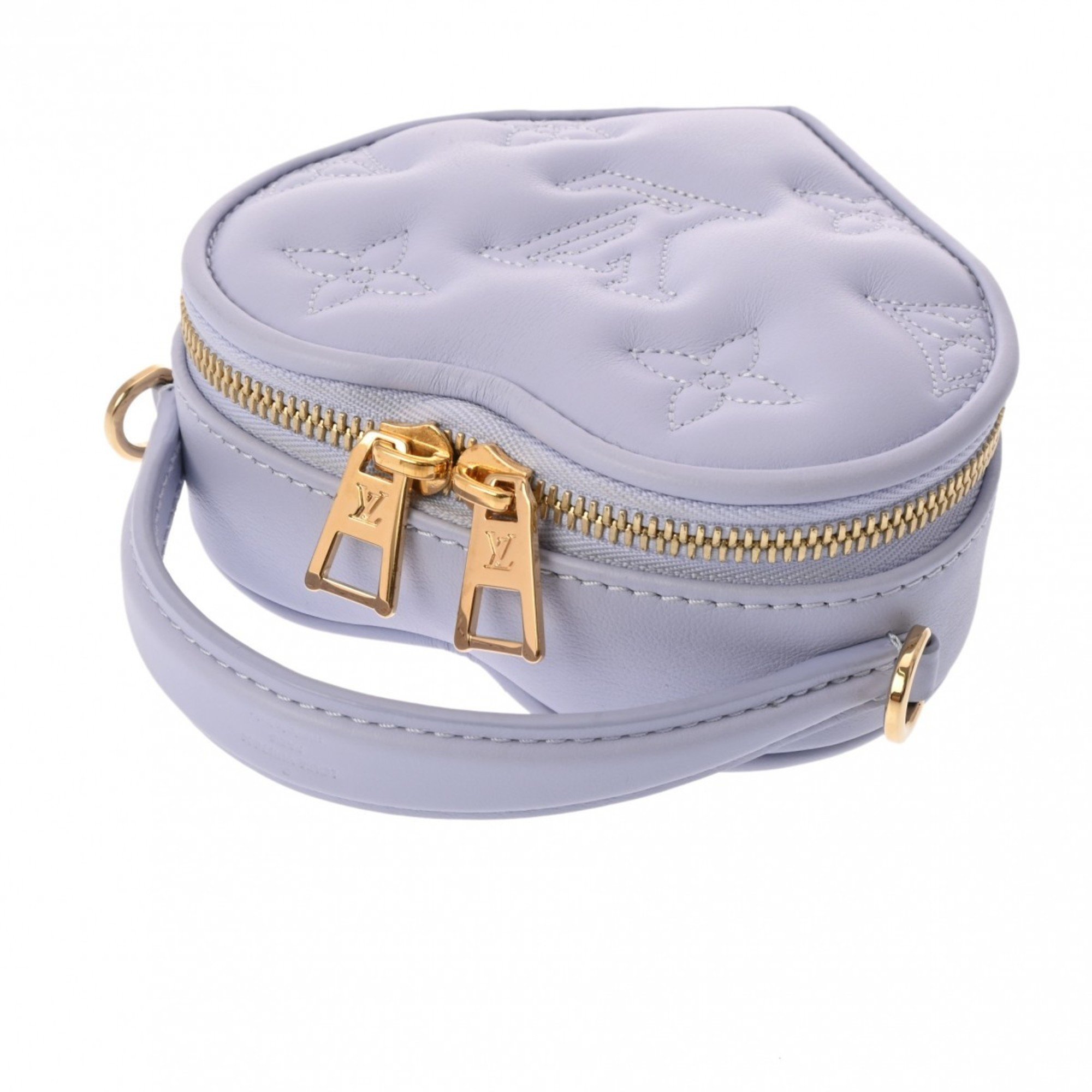 LOUIS VUITTON Louis Vuitton Monogram Pop My Heart Pouch Light Purple M82041 Women's Shoulder Bag