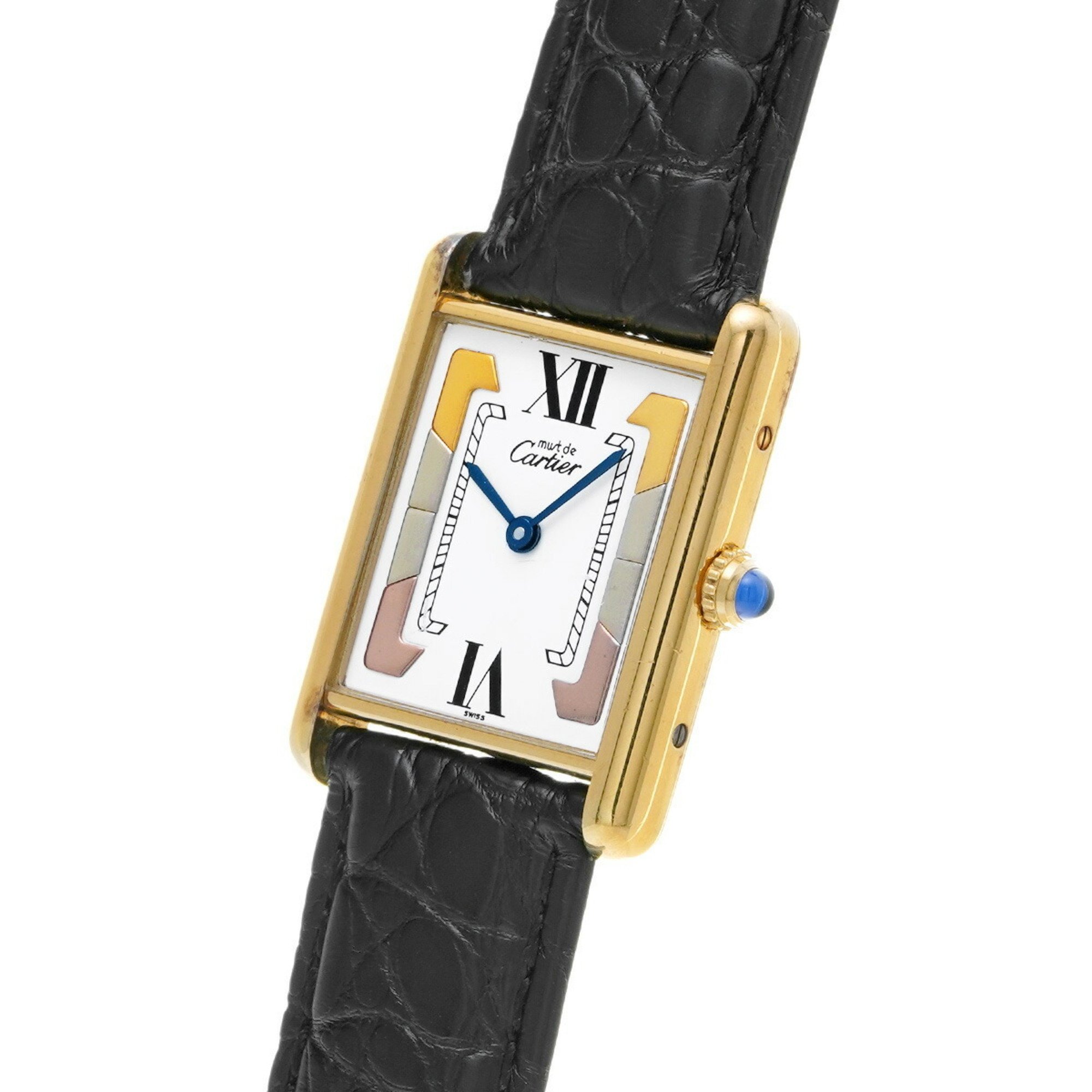 CARTIER Must Tank LM W1006254 Ladies' Watch Quartz