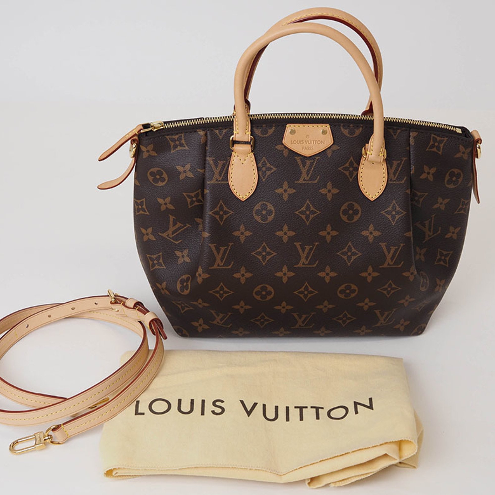 Louis Vuitton Turen PM Handbag Monogram M48813 Women's Canvas LOUIS VUITTON