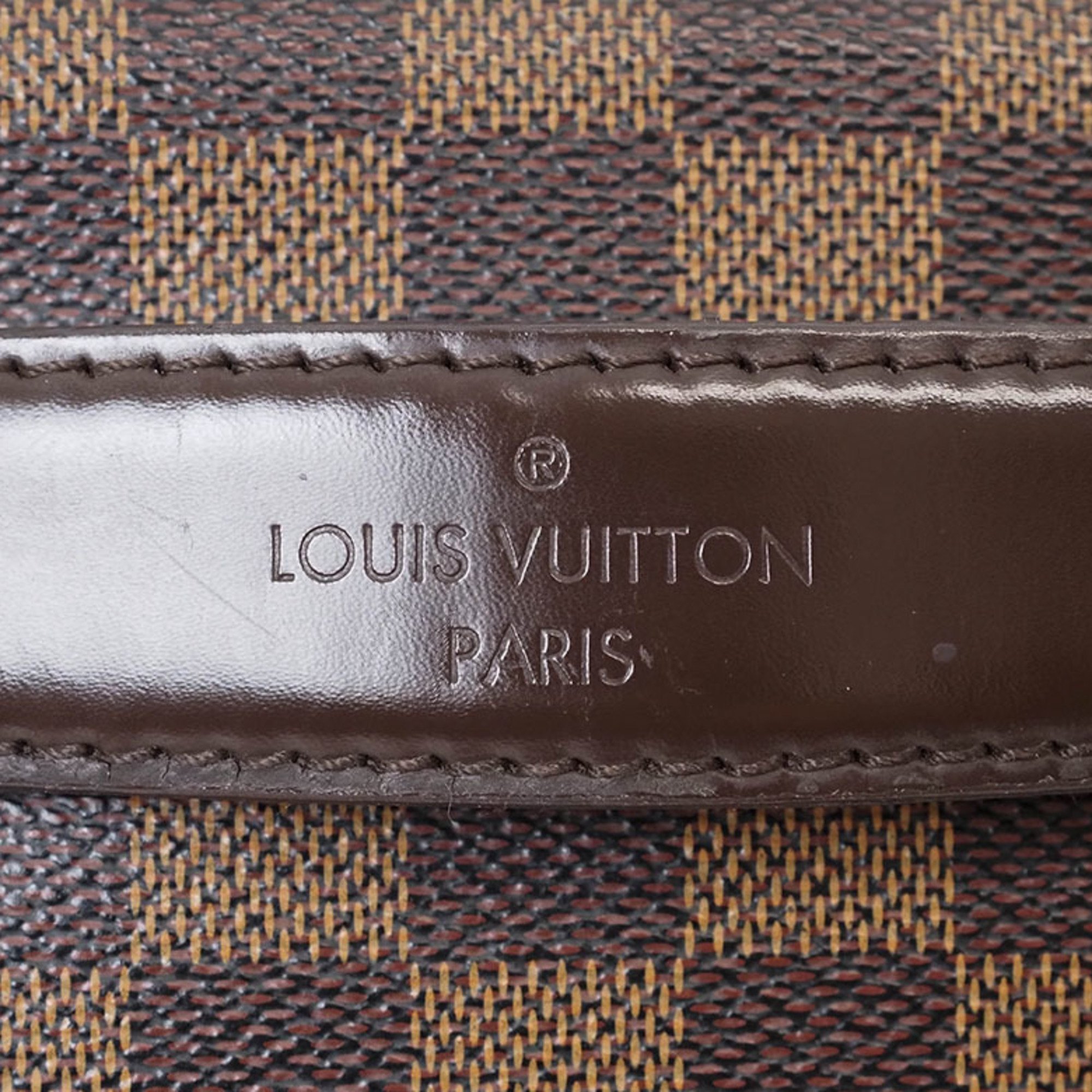 Louis Vuitton Pochette Saint Paul Clutch Bag Damier Ebene N41219 Men's Canvas LOUIS VUITTON