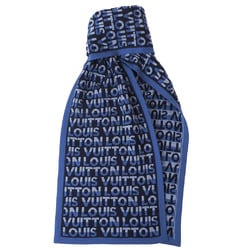 Louis Vuitton Echarpe LV Split Scarf Blue Navy M70910 Men's Wool LOUIS VUITTON