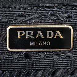 Prada Camera Bag Shoulder Black 1BH103 Women's Vitello Phoenix (Cowhide) Crossbody PRADA