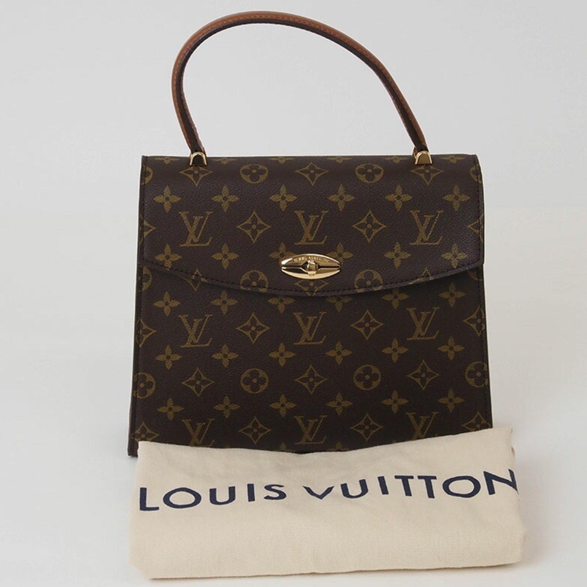 Louis Vuitton Malesherbes Handbag Monogram M51379 Women's Canvas LOUIS VUITTON