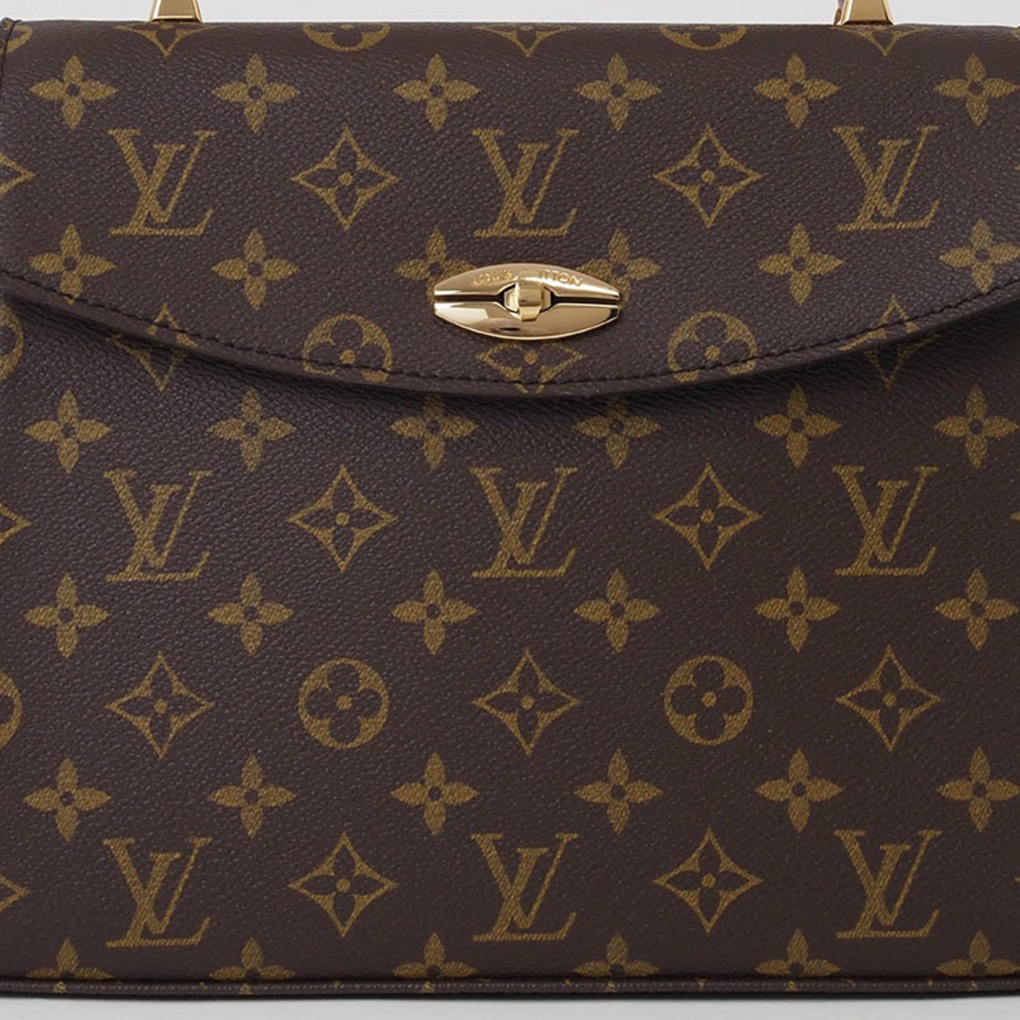 Louis Vuitton Malesherbes Handbag Monogram M51379 Women's Canvas LOUIS VUITTON