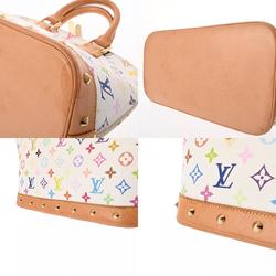 LOUIS VUITTON Louis Vuitton Monogram Multicolor Alma Blanc M92647 Women's Handbag