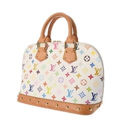 LOUIS VUITTON Louis Vuitton Monogram Multicolor Alma Blanc M92647 Women's Handbag